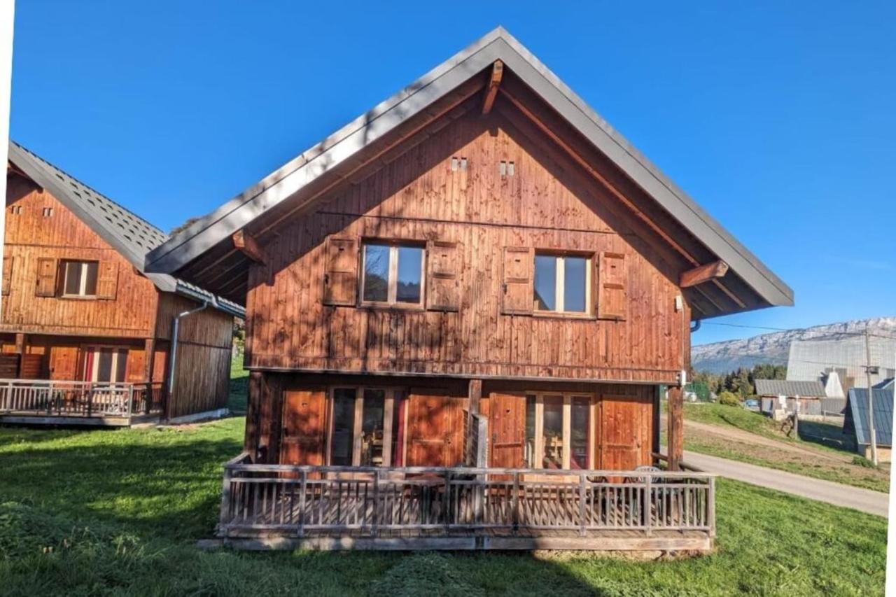 Chalet Moeki Acces Piscine Sauna Les Déserts エクステリア 写真