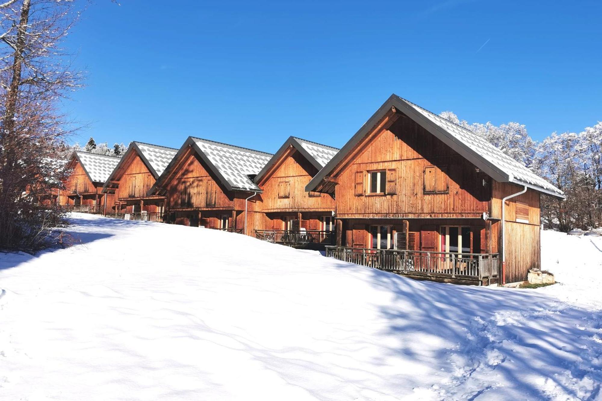 Chalet Moeki Acces Piscine Sauna Les Déserts エクステリア 写真